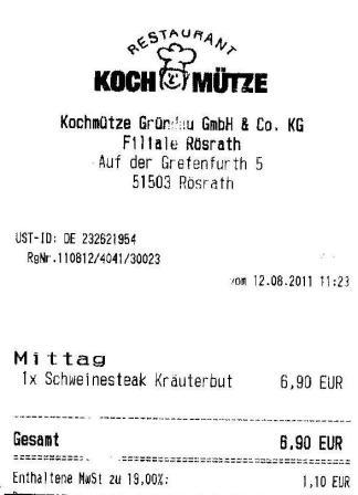 altb Hffner Kochmtze Restaurant